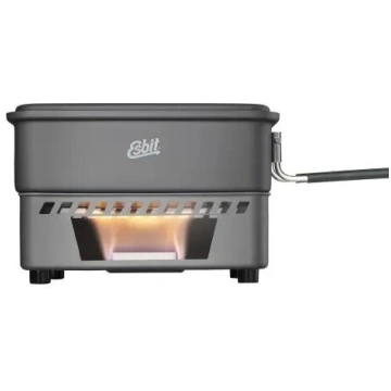 Katls ESBIT Solid fuel 1.1 L alumīnijs/melns, 390 