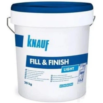 KNAUF Fill & Finish Light Gatavā Vieglā Špaktele,