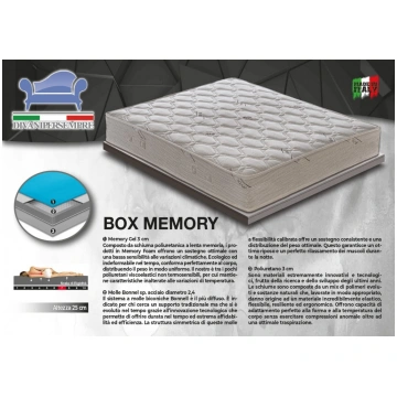 BOX MEMORY Piazza e mezza 120x190