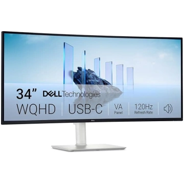 Dell 34 Plus USB-C monitors, S3425DW, WQHD (3440 x