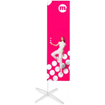 Pludmales karogs – mFlag Straight - S Bez masta Be