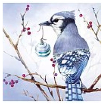 Salvetes dekupāžai, 33x33 cm, 2 gb, "Blue Jay", ZS