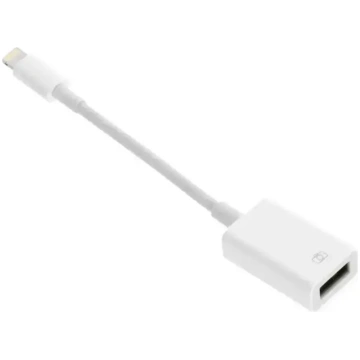 OTG USB-A (sieviešu) uz Lightning (vīriešu) adapte