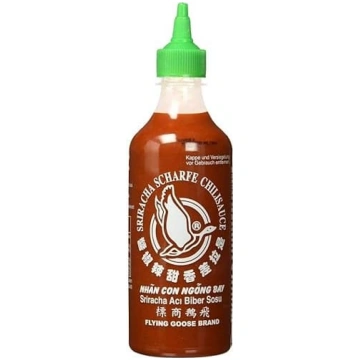 Flying Goose Sriracha Hot Chilli Sauce, Zaļā cepur