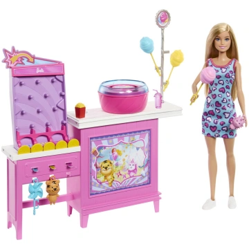 Barbie - Mysteries Cotton Candy Games Playset (JFV