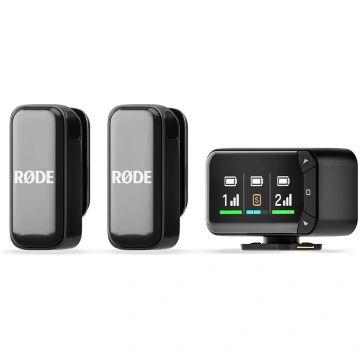 RODE Wireless Micro Camera Kit, USB-C, melna - Bez