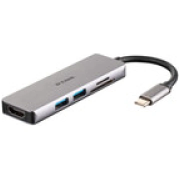 D-Link | 5-in-1 USB-C™ Hub with HDMI and SD