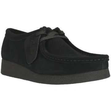 CLARKS Sieviešu ikdienas apavi, Black, Wallabee EV