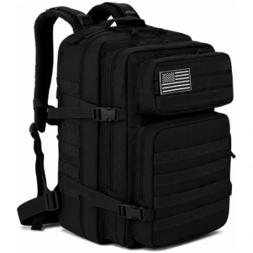 Melna taktiskā mugursoma - tactical backpack, blac
