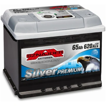 Auto akumulators 12 V / 65 AH / 620 A EN SZNAJDER 