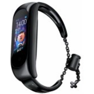 Fusion Accessories Xiaomi Mi Band 3/ 4/ 5/ 6 Black