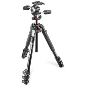 Manfrotto 190 Alu 4 seg + MHXPRO-3W