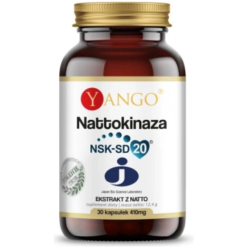 Yango YANGO Nattokinase NSK-SD - 30 kapsulas