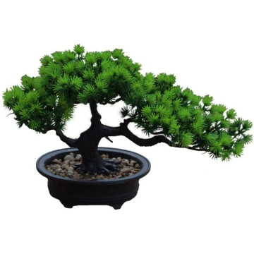 Mākslīgie ziedi, mākslīgā priede Bonsai koks, māja