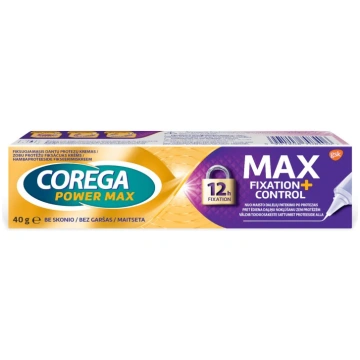 COREGA Max Fixation + Control zobu protēžu fiksāci