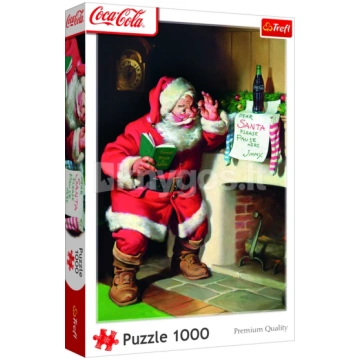 TREFL Puzle Coca-Cola: Santa by the fireplace 1000