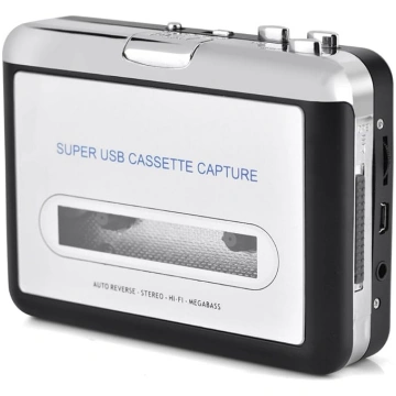 Zerone Pārnēsājams audio kasešu pārveidotājs, USB