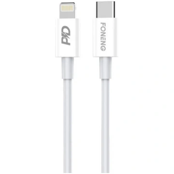 Kabel USB Foneng USB-C - Lightning 1 m Biay (X31 T