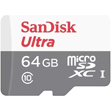 SanDisk Ultra Light, microSDXC, 64GB, UHS-I, Class
