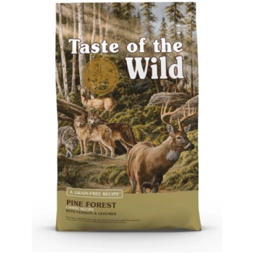 Taste of the Wild Pine Forest sausā suņu barība be