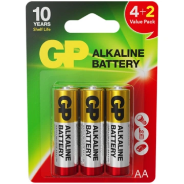 Baterijas GP GPPCA15AR008, AA, 1.5 V