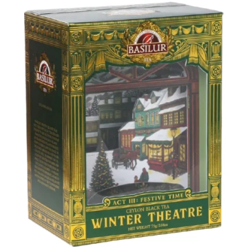 Melnā tēja BASILUR WINTER THEATRE Act III: Festive