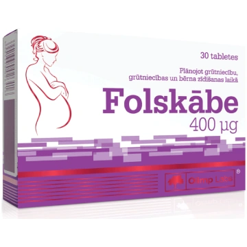 OLIMPLABS Folskābe tabletes N30