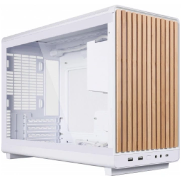 Case|LIAN LI|micro ATX/Micro-ITX|White/Wood|Micro 