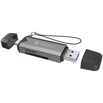 Natec Card reader SCARAB 3 USB A/C SD/MICRO USB 3.