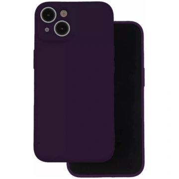 Silikona maciņš iLike priekš iPhone 16 6.1 Plum – 
