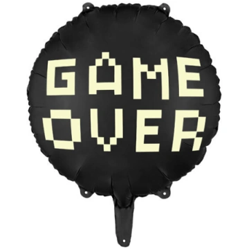 Folija balons "Game over" 45cm