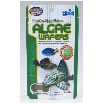 Hikari Algae Wafers pilnvērtīga barība zālēdājiem 