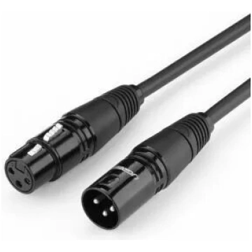 UGREEN XLR kabelis 2 m, balansēts audio savienojum