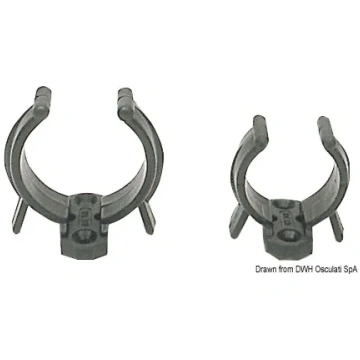Nylon spring clip black 22/28 mm (34.355.28) Oscul