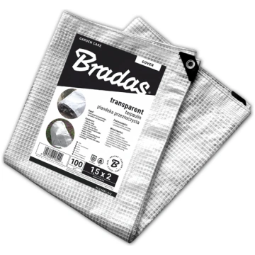 Pastiprināts tents Bradas Leno Cristal, caurspīdīg