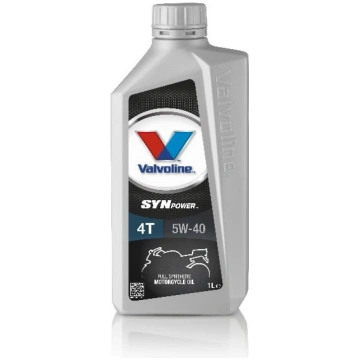 Motoreļļa Valvoline 4T Synpower 5W - 40, sintētisk