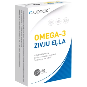 JONAX Omega-3 kapsulas, 30 gab
