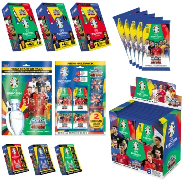 MATCH ATTAX EURO 2024 Spēlētāju Kartītes Iepakojum
