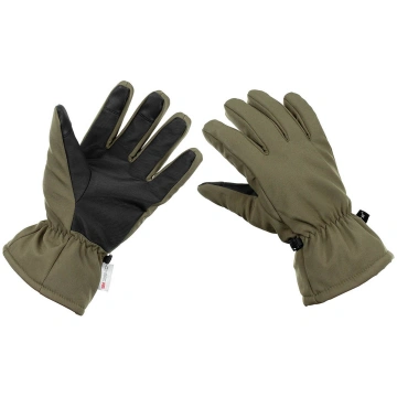 Cimdi, softshell, zaļi, 3M™ Thinsulate™
