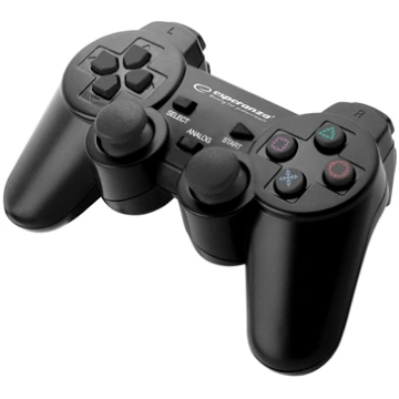 Esperanza EGG107K Wired Gamepad for PC, Playstatio