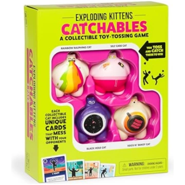 Exploding Kittens: Catchables 4-Pack Brain Games L