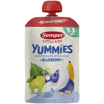 Semper Yummies smūtijs ar mellenēm (12m+) 120g