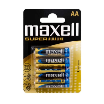 Baterijas Maxell AA LR6 Super 4 gab