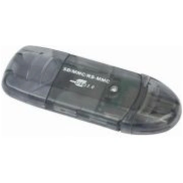 Atmiņas karšu lasītājs MEMORY READER USB2, melns F