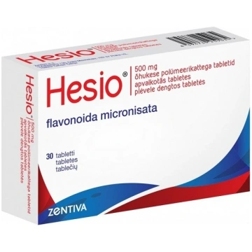 Hesio 500mg, 30 tabletes