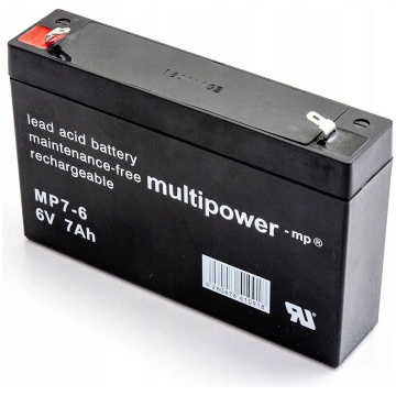 Multipower MP7-6 6V 7Ah AGM akumulators bez apkope