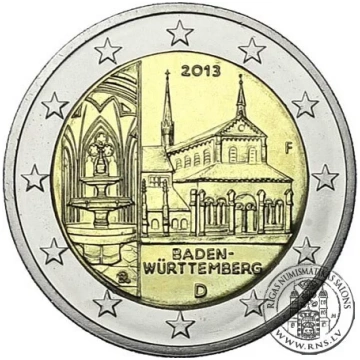 Germany, 2 Euro 2013, Baden-Wurttemberg G 13GERBWg