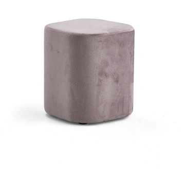 Krēsls COMFY, velveta audums, silti rozā