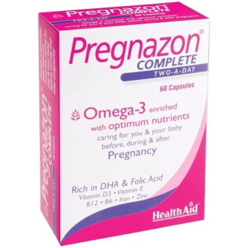 HealthAid Pregnazon (21 Optimal Nutrients for Preg