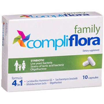 Uztura bagātinātājs CompliFlora Family caps. N10